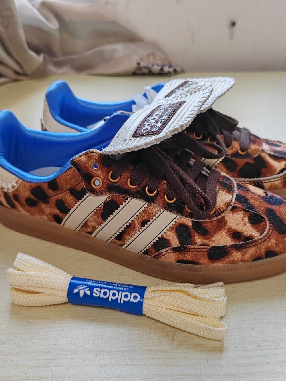 adidas Wales Bonner Samba "Leopard Pony IE0578